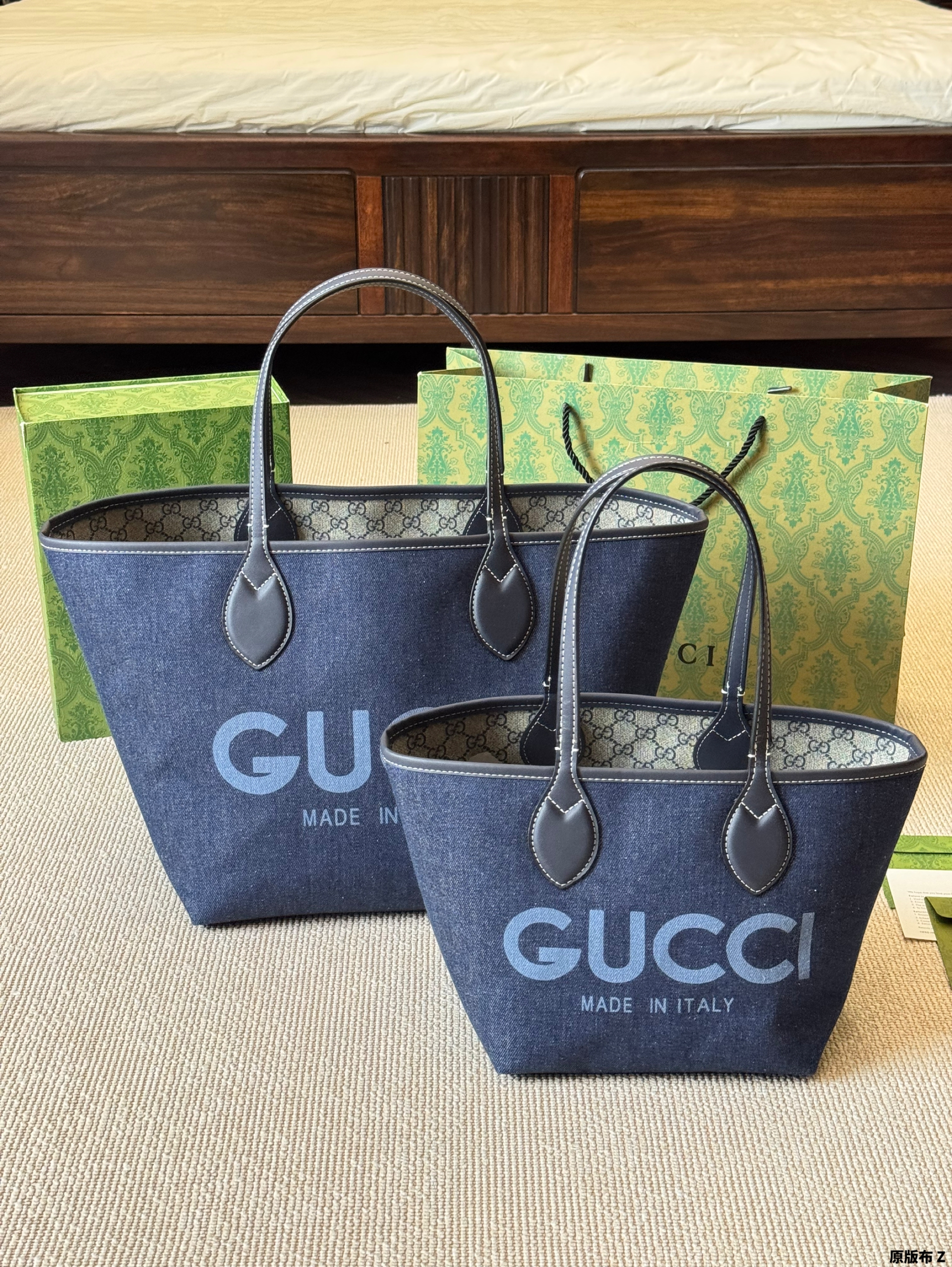 AAA Replica Gucci Totissima Denim Tote Bag Reviews