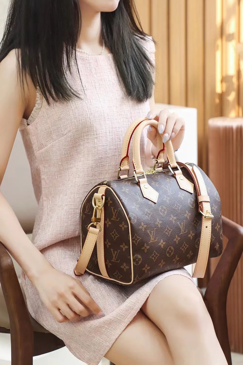 AAA Replica LV Monogram Speedy 25